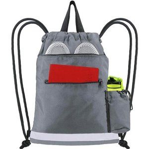 Drawstring Backpack Gym Backpack Sports Bag for Swim Women Men workout bag
